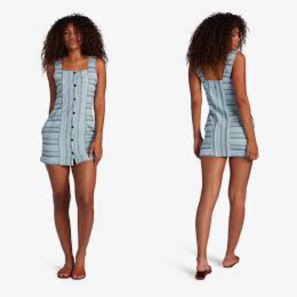 NEW Roxy Sweeter Dreams Button Front Dress XS,S,M